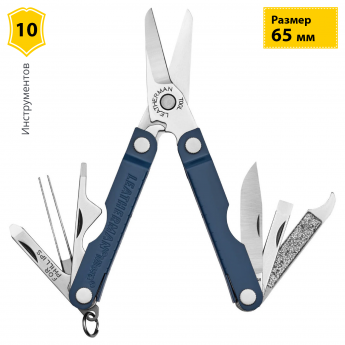 Мультитул LEATHERMAN MICRA NAVY 833044