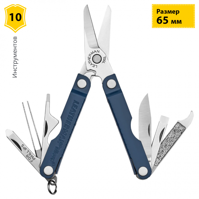 Мультитул LEATHERMAN MICRA NAVY 833044